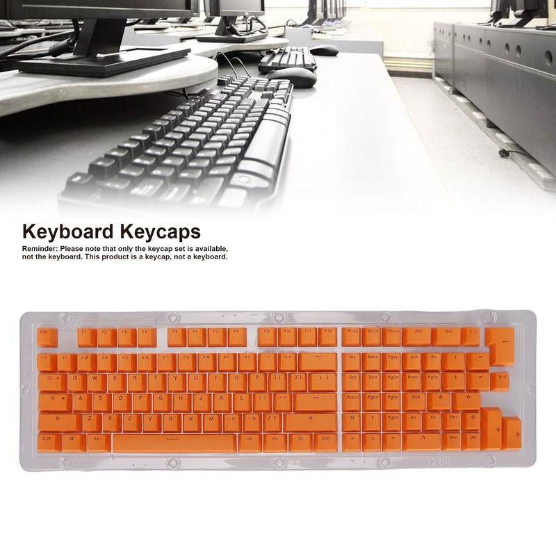 Keyboard Keycaps 114 Key PBT OEM Height Two Color Injection