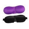 Gatuida 4pcs Contoured Sleep Mask for Travel Men Eye Mask