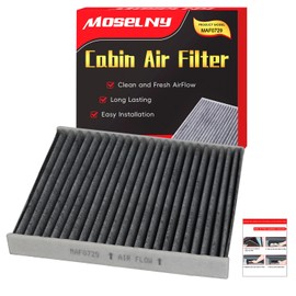 CF10729 Cabin Air Filter with Activate Carbon,Fits for Dodge Caliber 07-12,Avenger 08-14,Journey 09-19; Ram 2011-2015; Chrysler Cirrus 07-10,Sebring 07-10; Jeep Compass,Patriot, Replace# 5058693AA