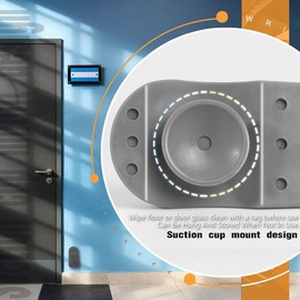 Door Stop, 2Pcs Rubber Door Stoppers for Floor Heavy Duty Rubber Door Wedge Stopper Ideal for Homes, Offices and Work Shops