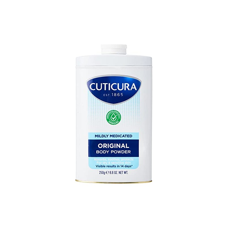 Cuticura Mildly Medicated Talc 250g by Cuticura