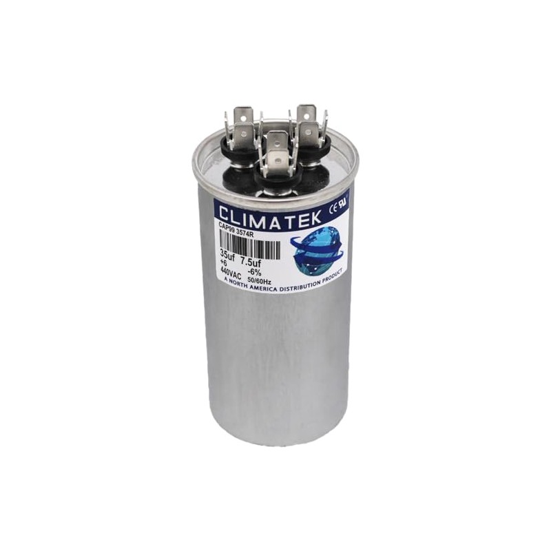 ClimaTek Round Capacitor - fits Amrad # RA2000/37(356+755) | 35/7.5