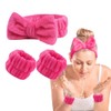 OWITER Skincare Headband and Wristbands Make Up Headband Wrist Bands