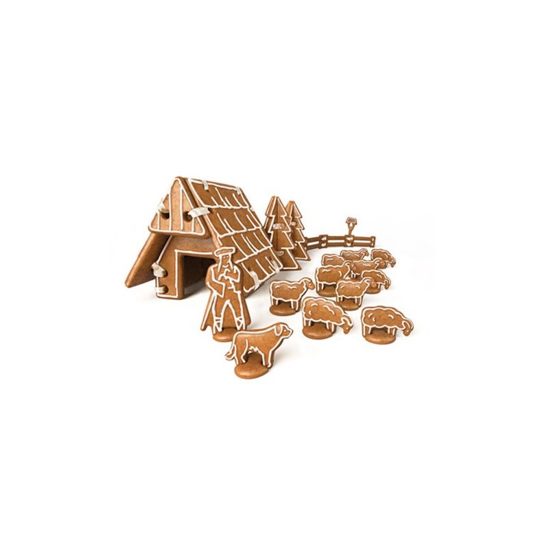 Tescoma Delícia Gingerbread Chalet Cookie Cutters Set