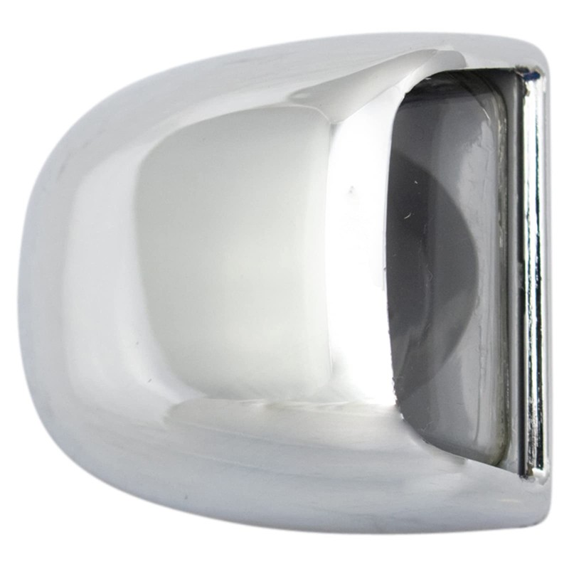 TRQ Rear Chrome License Plate Light Lens Pair for 99-05