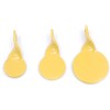ANCLLO Set of 3 Yellow Self-Resetting Targets Spinning Shooting Metal