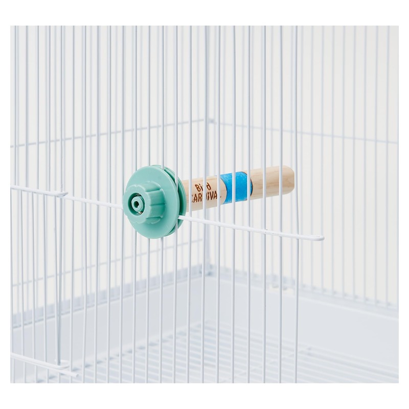 Minimal Land Bird Carnival Perch De Nail Sharpener Wood