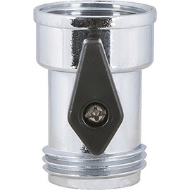 Melnor 395S Metal Hose Valve; 1-Way , Chrome