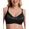 Wingslove Women's Full Coverage Wireless Bra Non Padded Comfort Minimizer