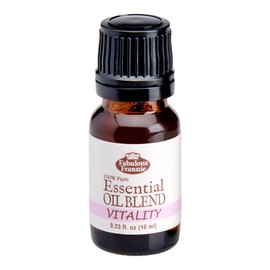 Fabulous Frannie Vitality Essential Oil Blend 100% Pure, Undiluted Essential Oil Blend of Spearmint, Eucalyptus, Orange and Lemon 10ml (Pack of 1)