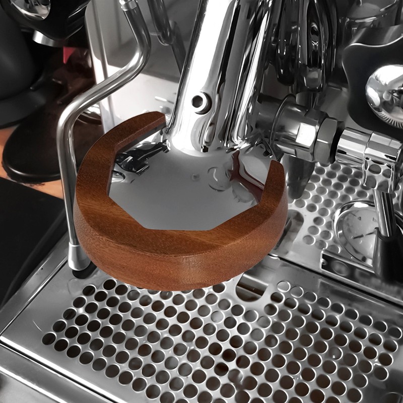 Coffee Machine Wood Grouphead Heat Resistant Professional Grouphead Ring Replacement