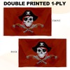 Pirate Flag Jolly Roger Skull With Crosspistolf Flags Banner 3x5Feet