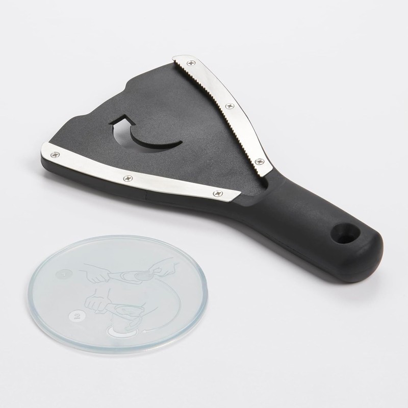 JIGCEN Good Grips Can Opener with Base Pad, Jar &