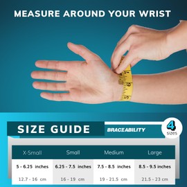 BraceAbility Wrist and Thumb Spica Splint - De Quervain's Tenosynovitis Long Forearm Cast Stabilizer for Tendonitis, Sprains, Thumb Brace for Arthritis Pain and Support - (M Left Hand)