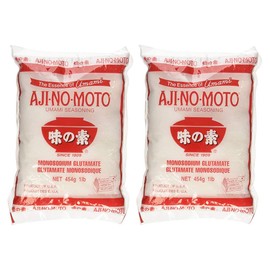 Aji No Moto Ajinomoto Monosodium Glutamate Umami Seasoning 454g / 1lb (Pack of 2)