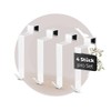 MDCASA Over-Door Hooks for Back of Doors, Use as Towel