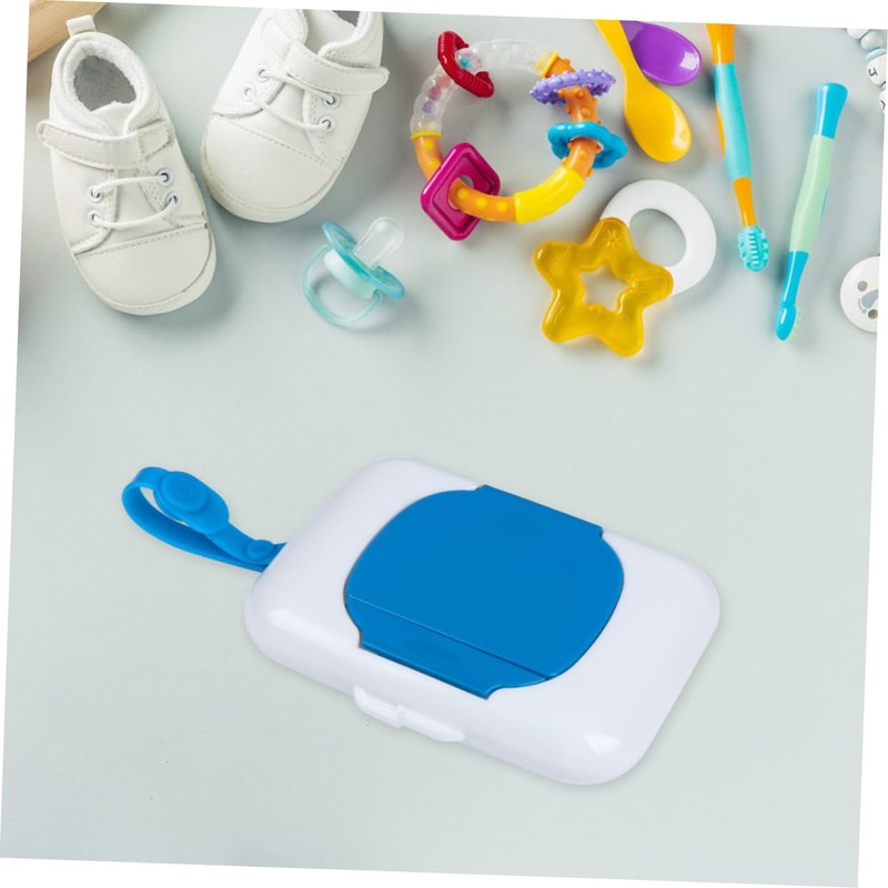 BUGUUYO Portable Wet Wipes Box Reusable Wipes Holder Travel Tissue