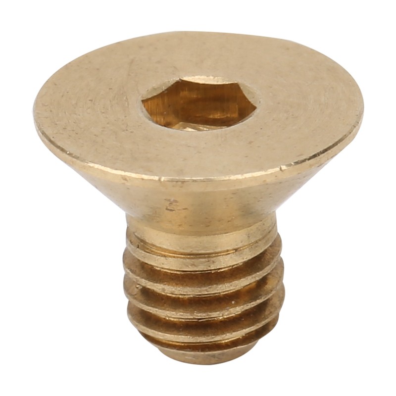 50Pcs Flat Hex Socket Screw M3 Pure Copper Countersunk Head