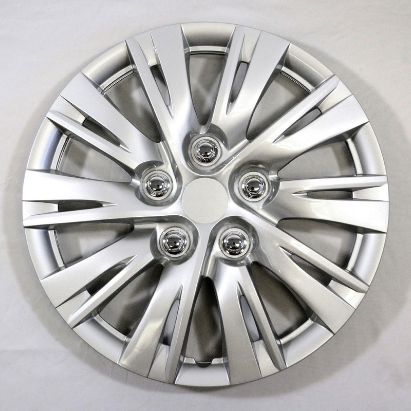 Set of 4 Front and Rear Silver 10 Split Spoke
