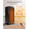 SANVINDER Space Heater, 1500W Space Heaters for Indoor Use Electric