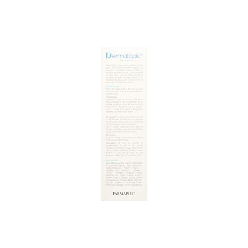 Dermatopic Crema Humectante Facial y Corporal 250 g