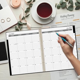 2026-2027 Monthly Planner, 2 Year Monthly Planner/Calendar 2026-2027, Jan 2026 – Dec 2027, 9" x 11", Tabs, Double-Side Pocket, Holidays, Thick Paper