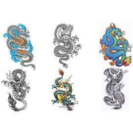Dragon Tattoo Dragon Tattoos Fake Tattoos Arm Tattoos Men Tattoos Dragon 6