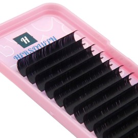 HERSQUEEN LASH Eyelash extensions trays for professional lash artist full series trays include .03 .05 .07 .10 .15 .18 .20mm thickness and C D curls - C 0.05 13mm