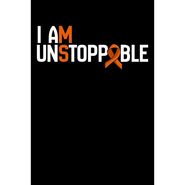 I Am Unstoppable: Multiple Sclerosis Notebook, Blank Lined Journal, 6x9,
