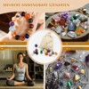 Colourful gemstone set, large 330 g, gemstones large 2-3 cm,