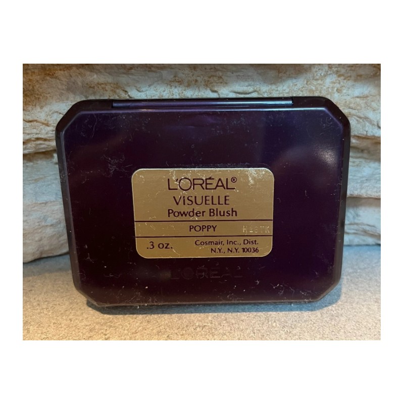 L'Oreal VISUELLE Soft Blendable Pressed Powder Face BLUSH w/ Brush