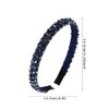 SURALIN 1 x headband for women with crystal beads, headband,