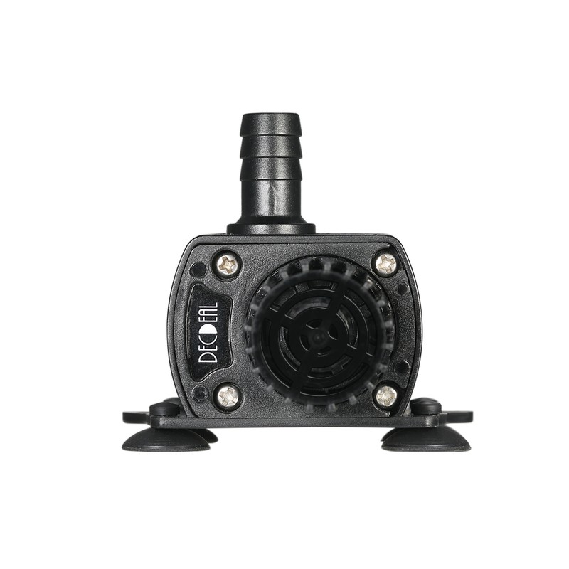 Decdeal Ultra-quiet Mini DC12V 10W 400L/H Lift 400cm Brushless Water