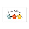 CafePress Put Kettle On Car Magnet 20 X 12 Car