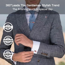 American Flag Tie Clips for men, USA Flag Tie Clip, US Flag Tie Bar, Flag Tie Bars for Men, Army Mens Tie Clip Silver, Veteran Tie Tack Pins for Men, Patriotic Shirt Suit Tie Accessories for Men Women