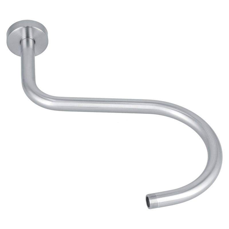 Shower Arm S Shape Gooseneck Stainless Steel Shower Head Extension