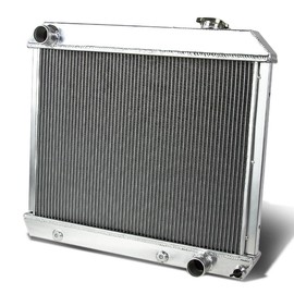 DNA Motoring RA-CHEVYT63-3 3-Row Full Aluminum Radiator Compatible with 1963-1966 Chevy C10/C20/C30/K10/K30, 1961-1962 Dynamic, 1961-1966 Bonneville/Catalina MT