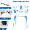 Portable Clothes Rack, Foldable, 13-28 Inch Extendable Clothes Rack, Foldable
