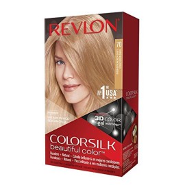 Revlon ColorSilk Hair Color 70 Medium Ash Blonde 1 Each (Pack of 3)