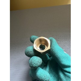 FGDCHNJ Pressure Washer Coupler Adapter, M22 14mm Male Thread to M22 Female Fitting, 4500 PSI