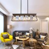 Ship From USA, 32" Industrial 5-Light Pendant Chandelier, Modern Metal