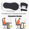 Ouliget Arm Rest Support for Desk,180° Rotating Adjustable Computer Desk