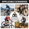 1SET Premium SPD Cleats for Cycling Shoes Durable Performance Road