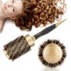 Professional Anti static Round Hair Comb Salon Styling Brush Twill