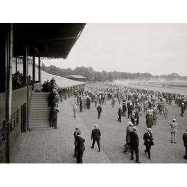 ART.COM Wall Photo Saratoga Race Track, Saratoga Springs, N.Y., 16" x 12"