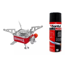 Mendoza Estufa Para Camping Campamento Campismo Con Lata De Gas