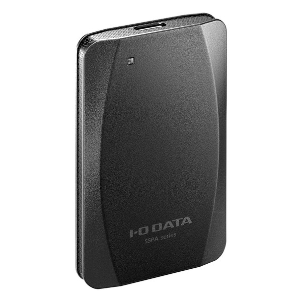 IO Data IODATA SSD External 1TB USB 3.2 Gen 2 Type-A Type-C Compatible Read/Write Approximately 1,000 MB/s Cinema Camera Compatible, Shock Resistant, Vibration Resistant, Video Editing, Windows Mac,