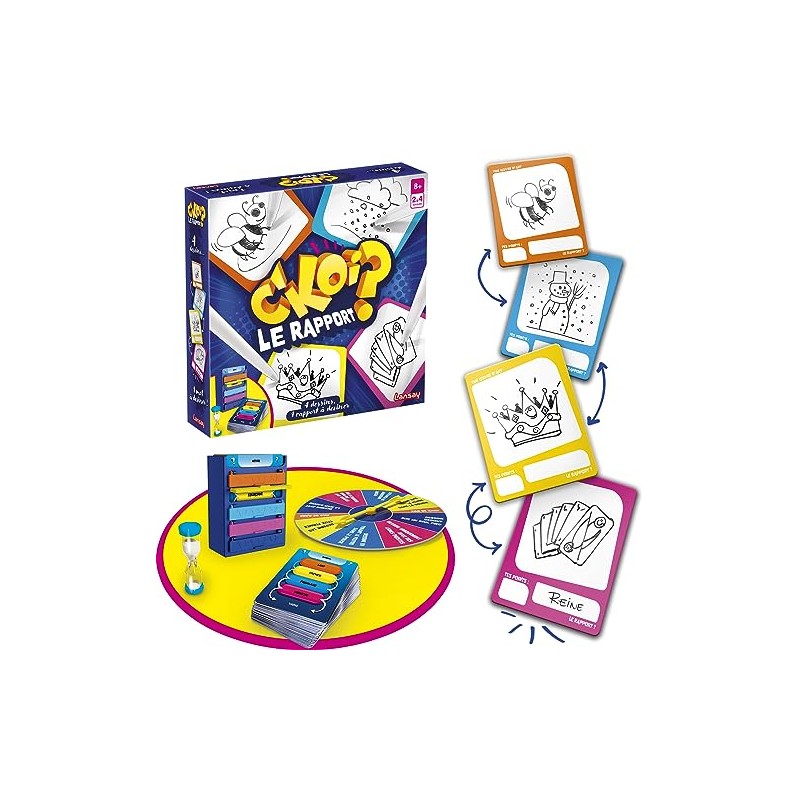 Lansay How is the Report? Board Game from 8 Years