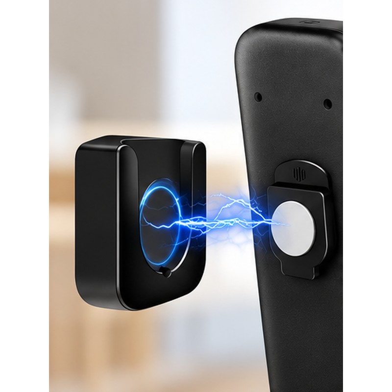 Magnetic Remote Control Holder for Wall Storage – Self-Adhesive, No-Drill