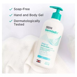 - Isdin Germisdin Soap Free Body Wash Daily Hand And Body Gel